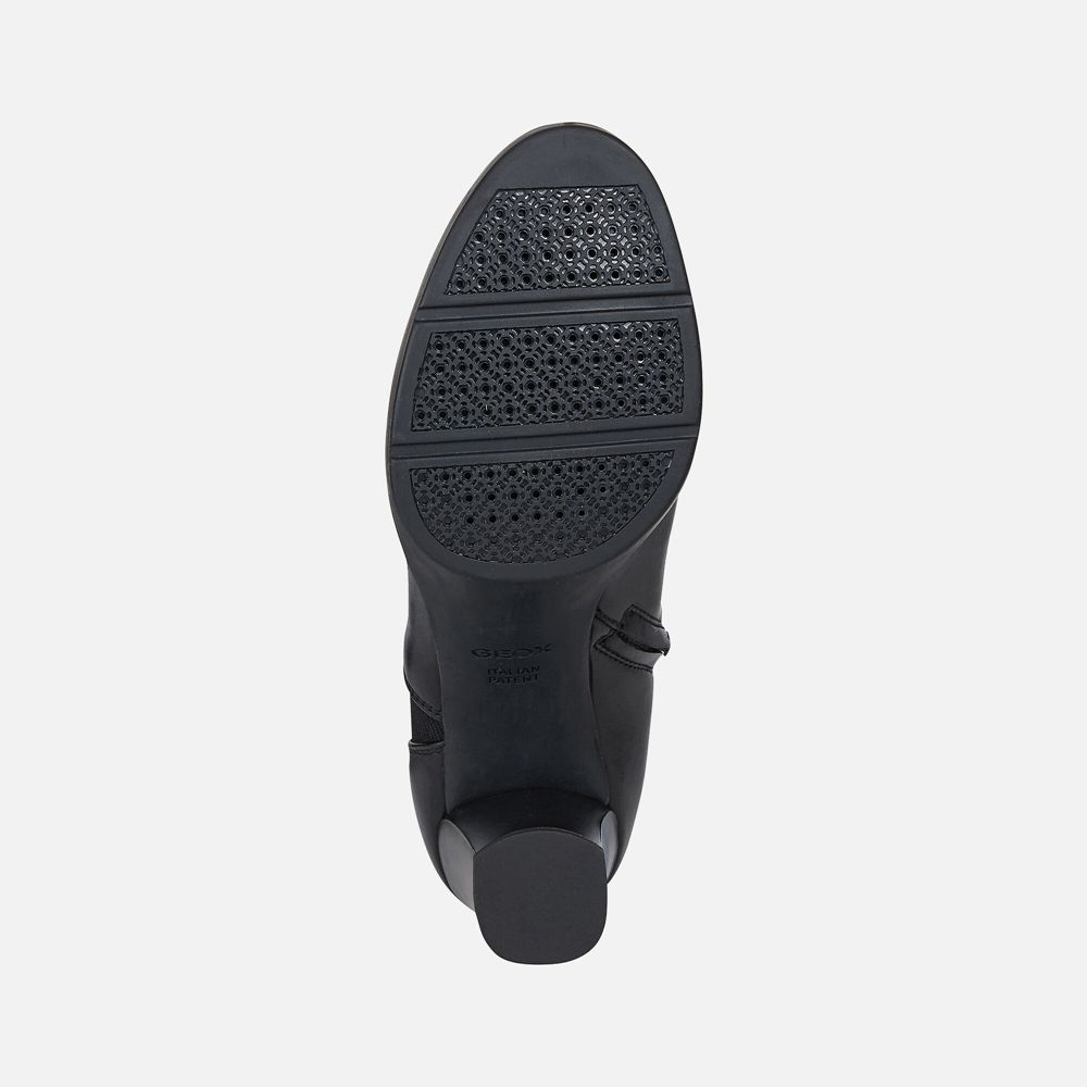 Geox Bayan Ankle Bot Siyah - Anylla Uzun - JHB-431069